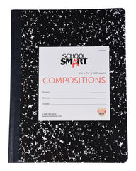 PAPER COMP BOOK HARD 9.75X7.5 IN RULED SCHOOL SMART 100 SHTS
