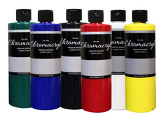 PAINT ACRYLIC STUDENTS CHROMACRYL PINTS ASST PRIMARY SET OF 6
