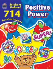 BOOK POSITIVE POWER STICKER BOOK SET OF 714