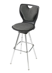 STOOL - CLASSROOM SELECT - CONTEMPORARY SWIVEL - PADDED SEAT - A+ SHELL - SPECIFY SEAT AND BACK COLOR - SPECIFY FABRIC COLOR
