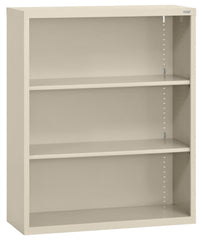 SANDUSKY - WELDED STEEL BOOKASE - 3 SHELVES - 36W X 12D X 36H IN - SPECIFY COLOR
