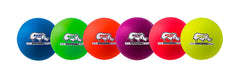 BALL DODGEBALL 6.3 INCH RHINOSKIN NEON RAINBOW SET/6