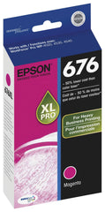 CARTRIDGE INK TONER EPSON 676XL MAGENTA EPST676XL320