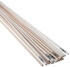 WOOD BALSA STRIPS 1/4 X 1/4 X 36 INCH PACK OF 10