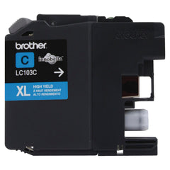 CARTRIDGE INK TONER BROTHER BRTLC103C CYAN