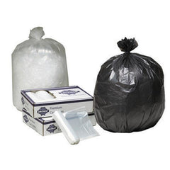 TRASH BAGS - 60 GAL CLEAR HI DENSITY 38 X 58 - CASE OF 200