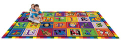 FLAGSHIP CARPETS - ABC BLOCKS - RECTANGLE - 6 FT X 8 FT 4 IN - SPECIFY COLOR