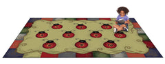 FLAGSHIP CARPETS - LADYBUG NUMBERS - 6 FT X 8 FT 4 IN RECTANGLE