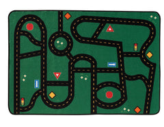 CARPETS FOR KIDS - KIDSVALUE GO-GO DRIVING - 3 FT X 4 FT 6 IN RECTANGLE