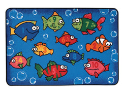 CARPETS FOR KIDS - KIDSVALUE SOMETHING FISHY - 4 FT X 6 FT RECTANGLE