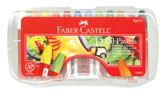 OIL PASTEL FABER-CASTELL ASST COLORS SET OF 12