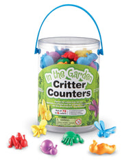 COUNTERS IN THE GARDEN CRITTER COUNTERS AGES 3+ SET OF 72
