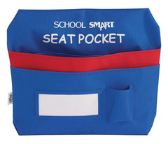 SEAT POCKET 17 X 14.5 IN NAME AND PEN BAGS BLUE