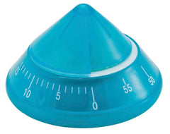 TIMER TRANSLUCENT BLUE CONICAL