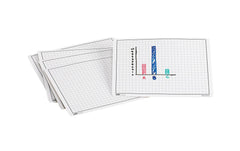 BOARDS WRITE AND WIPE GRAPHING BOARDS SET OF 10 GRADES 3-8