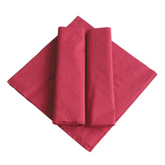 Napkins Paper 2 Ply Red Pk 100