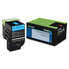 CARTRIDGE INK TONER LEXMARK LEX70C1XC0 CYAN