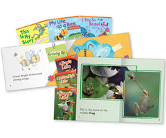 BOOKS - FICTION+NONFICTION LIFE CYCLES GRADE 1 SET OF 6