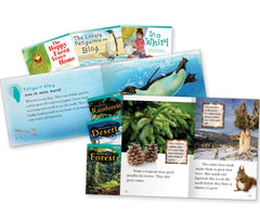 BOOKS - FICTION+NONFICTION STEP INTO BIOMES GRADE 2 SET OF 6