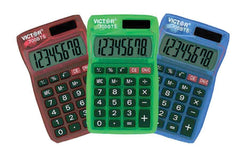 CALCULATOR POCKET 8-DIGIT ASST COLOR 700BTS