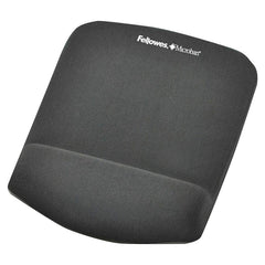 MOUSE PAD W/WRIST REST PLUSHTOUCH GRAPHITE FEL9252201