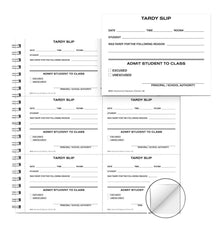 BOOK COMMUNICATION TARDY SLIPS MT 8 1/2X11 W/P CBLS 2PT 2010 NCR