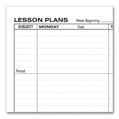 BOOK LESSON PLN 7SUB P 8 1/2X11 0400 P