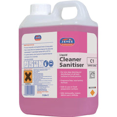 Cleaner Sanitiser C1 5Ltr Case 2