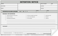 FORM COMMUNICATION DET NOTICE 5X8 CBLS EACH