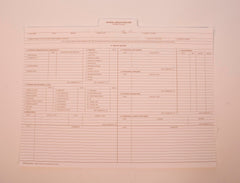 FOLDER CUMULATIVE RECORD HEALTH INSERT 9X11-3/4 PACK OF 25