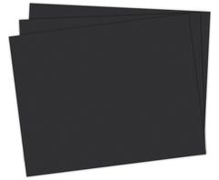 BOARD RAILROAD 22X28 BLACK SCHOOL SMART 4PLY PACK OF 25
