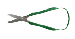 SCISSORS STANDARD EASI GRIP LEFT HANDED BLUNT TIP GREEN