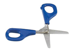 SCISSORS SELF OPENING RIGHT HANDED BLUNT TIP BLUE