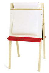 CRESTLINE ADJUSTABLE PAPER ROLL EASEL - 24 X 24 X 48 INCHES - GREEN CHALK/DRY ERASE