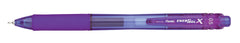 PEN GEL ENERGEL-X RETRACTABLE .5MM VIOLET PACK OF 12