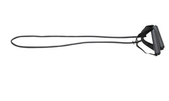 TUBING WITH HANDLES EXERCISER - 48 INCH - BLACK - X-HEAVY - CANDO