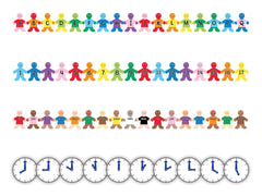 BORDERS EARLY CHILDHOOD SET OF 48