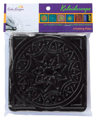 RUBBING PLATES KALEIDOSCOPE SET OF 6
