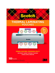 SCOTCH LAMINATING POUCH - 9 X 11-1/2 INCH - 5MIL - PACK OF 100