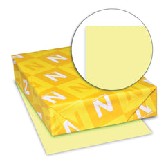 CARDSTOCK INDEX 8.5X11 CANARY 90 LB 250 SHTS