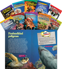 BOOKS TIME FOR KIDS NONFICTION READERS CHALLENGING SPANISH SET 1 SET OF 10
