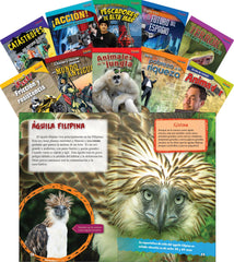 BOOKS TIME FOR KIDS NONFICTION READERS CHALLENGING SPANISH SET 3 SET OF 10