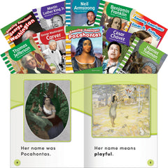 BOOKS BIOGRAPHIES GR K-1 SET OF 10