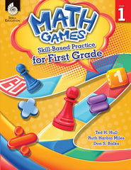 WORKBOOK MATH GAMES SKILL-BASED FOR 1ST GRADE GR 1