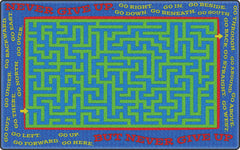 FLAGSHIP CARPETS - NEVER GIVE UP - 6 FT X 8 FT 4 IN RECTANGLE