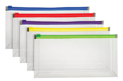 ENVELOPE POLY ZIP CHECK SIZE ASST PACK OF 5