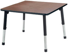 TABLE - CLASSROOM SELECT - SQUARE ACTIVITY TABLE - 48 W X 48 D IN - SPECIFY PRODUCT HEIGHT - LAMINATE - T-MOLD - SPECIFY TOP COLOR - SPECIFY EDGE COLOR - SPECIFY LEG COLOR - APOLLO