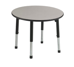 TABLE - CLASSROOM SELECT - ROUND ACTIVITY TABLE - 48 DIA IN - SPECIFY PRODUCT HEIGHT - LAMINATE - LOCKEDGE - SPECIFY TOP COLOR - SPECIFY EDGE COLOR - SPECIFY LEG COLOR - APOLLO