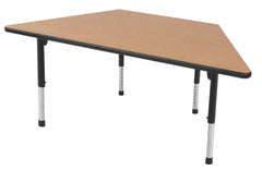 TABLE - CLASSROOM SELECT - TRAPEZOID ACTIVITY TABLE - 60 W X 30 D IN - SPECIFY PRODUCT HEIGHT - LAMINATE - LOCKEDGE - SPECIFY TOP COLOR - SPECIFY EDGE COLOR - SPECIFY LEG COLOR - APOLLO