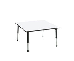 TABLE - CLASSROOM SELECT - SQUARE ACTIVITY TABLE - 36 W X 36 D IN - SPECIFY PRODUCT HEIGHT - MARKERBOARD - T-MOLD - SPECIFY TOP COLOR - SPECIFY EDGE COLOR - SPECIFY LEG COLOR - APOLLO